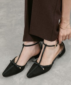 GRISE LE TALON 5cmポインテッドストラップセパレートパンプス セール】《追加》GRISE 5cmポインテッドストラップセパレート