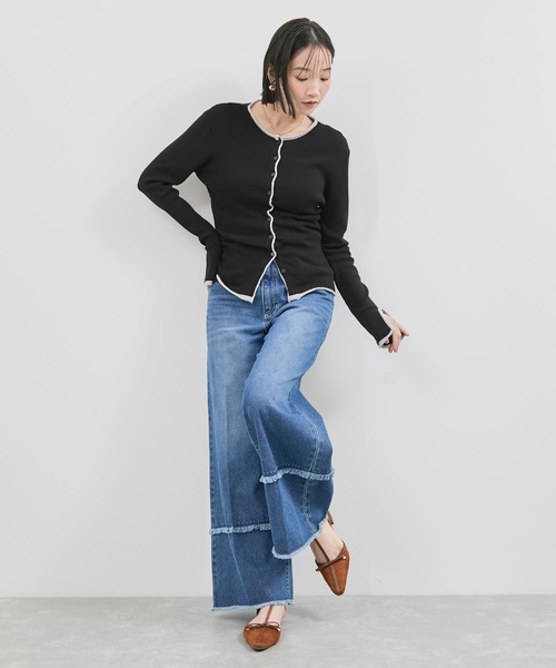 Juze（ジュゼ）の「Tストラップリボンパンプス（パンプス・レディース・ブラック/キャメル・L/M/S）」の19枚目の写真