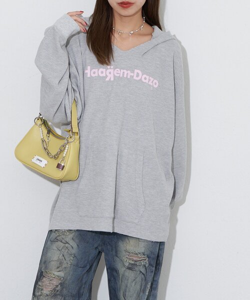 RePRODUCTION LABEL（リプロダクションレーベル）の「【RePRODUCTION LABEL / リプロダクションレーベル】フェードスキッパーサーマルロンT（Tシャツ/カットソー・レディース・レッド/ブルー/チャコールグレー/グレー・FREE）」の5枚目の写真