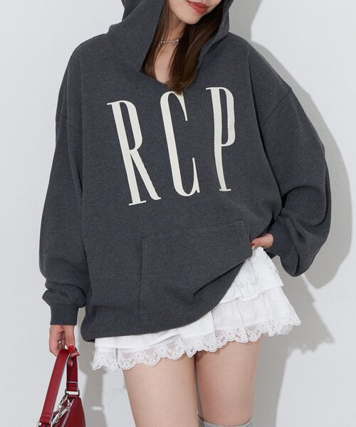 RePRODUCTION LABEL（リプロダクションレーベル）の「【RePRODUCTION LABEL / リプロダクションレーベル】フェードスキッパーサーマルロンT（Tシャツ/カットソー・レディース・レッド/ブルー/チャコールグレー/グレー・FREE）」の10枚目の写真