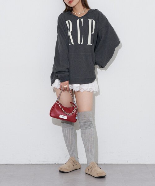 RePRODUCTION LABEL（リプロダクションレーベル）の「【RePRODUCTION LABEL / リプロダクションレーベル】フェードスキッパーサーマルロンT（Tシャツ/カットソー・レディース・レッド/ブルー/チャコールグレー/グレー・FREE）」の18枚目の写真