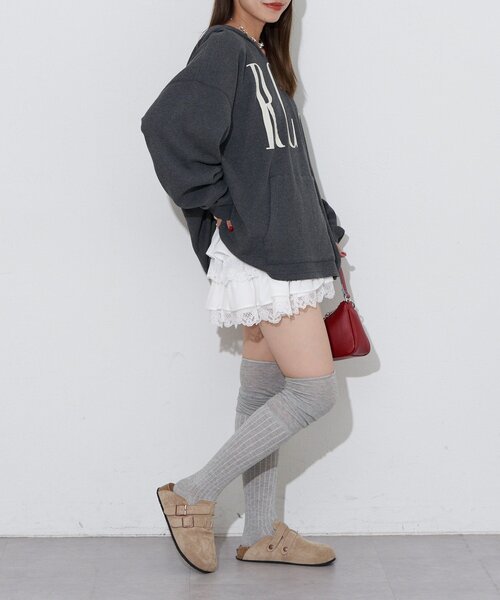 RePRODUCTION LABEL（リプロダクションレーベル）の「【RePRODUCTION LABEL / リプロダクションレーベル】フェードスキッパーサーマルロンT（Tシャツ/カットソー・レディース・レッド/ブルー/チャコールグレー/グレー・FREE）」の19枚目の写真