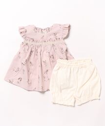 nino（ニノ）の「うさぎプリントBabyスーツ（その他ベビーウェア）」