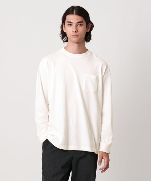 LOOPWHEELER x LOWERCASE for UNITED ARROWS＞ロングスリーブTシャツ