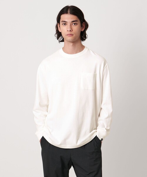 LOOPWHEELER x LOWERCASE for UNITED ARROWS＞ロングスリーブTシャツ
