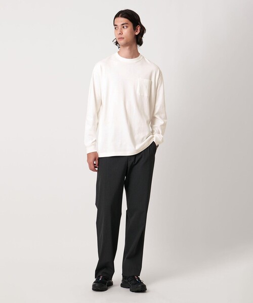 LOOPWHEELER x LOWERCASE for UNITED ARROWS＞ロングスリーブTシャツ