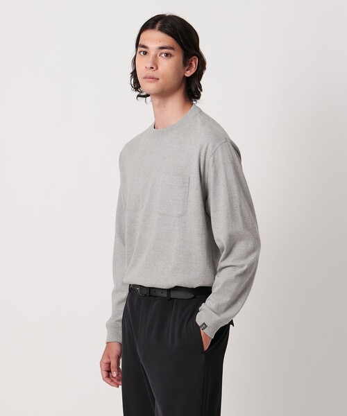 LOOPWHEELER x LOWERCASE for UNITED ARROWS＞ロングスリーブTシャツ
