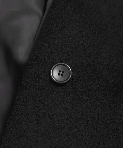 ROPE'(ロペ)の「プレミアムカシミヤ ショールカラーコート【25AW】(ステンカラーコート・レディース・キャメル/ブラック・36/38)」の13枚目の写真