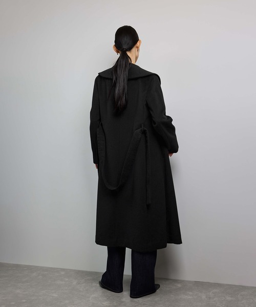 プレミアムカシミヤ ショールカラーコート【25AW】（ステンカラー