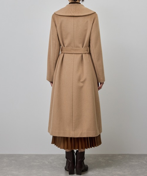 プレミアムカシミヤ ショールカラーコート【25AW】（ステンカラー