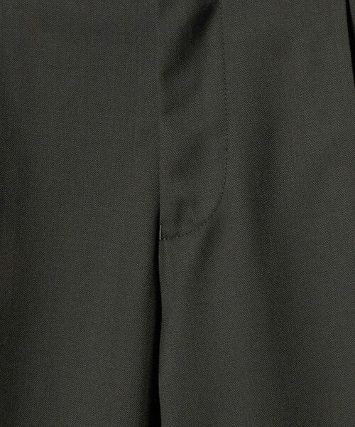green label relaxing(グリーンレーベルリラクシング)の「GUABELLO ヘリンボーン HX 1プリーツ スーツパンツ(スーツパンツ・メンズ・ダークグリーン/ダークブラウン・76/84/72/80/88/92)」の17枚目の写真