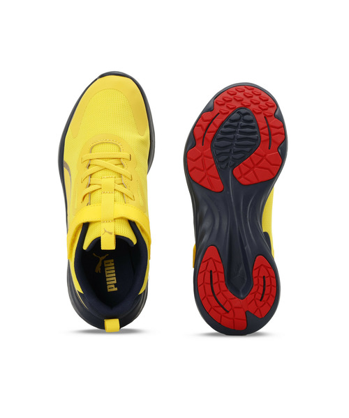 PUMA（プーマ）の「PUMA プーマ キッズ スピード モンスター V5 スニーカー 17-24cm（スニーカー・キッズ・ブルー/イエロー系その他/ブルー系その他2・21.0cm/24.0cm/23.5cm/22.0cm/21.5cm/23.0cm/22.5cm/18.0cm/18.5cm/17.0cm/17.5cm/20.0cm/20.5cm/19.0cm/19.5cm）」の16枚目の写真