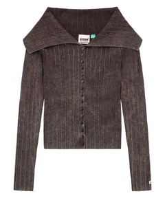 GUESS Originals Collar Rib Cardigan