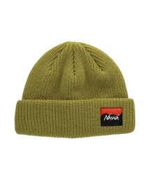 NANGA（ナンガ）の「BOX LOGO BULKY BEANIE/ボックスロゴ バルキービーニー（ニットキャップ/ビーニー）」