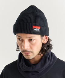 NANGA(iK)BOX LOGO BULKY BEANIE/{bNXS oL[r[j[(jbgLbv/r[j[)