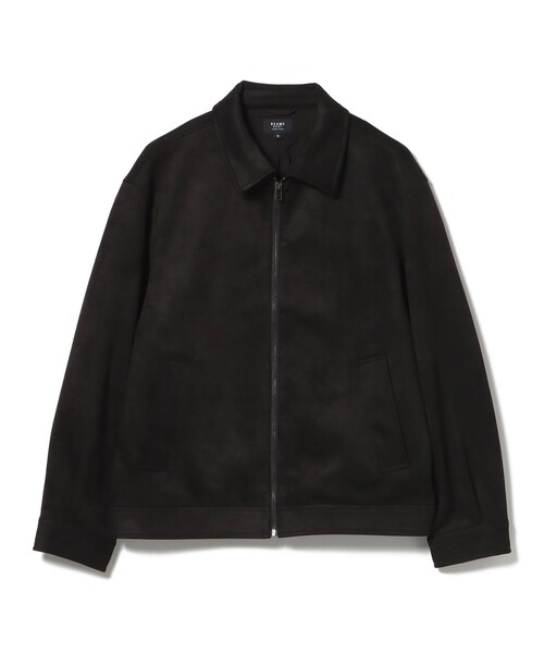BEAMS HEART(ビームスハート)の「【完売間近】フェイクスエード ジップ ブルゾン/Faux Suede Zip-Up Blouson(ブルゾン・メンズ・ブラック/オリーブ・S/M/L)」の19枚目の写真