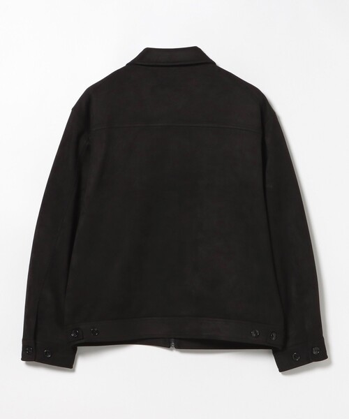 BEAMS HEART(ビームスハート)の「【完売間近】フェイクスエード ジップ ブルゾン/Faux Suede Zip-Up Blouson(ブルゾン・メンズ・ブラック/オリーブ・S/M/L)」の18枚目の写真