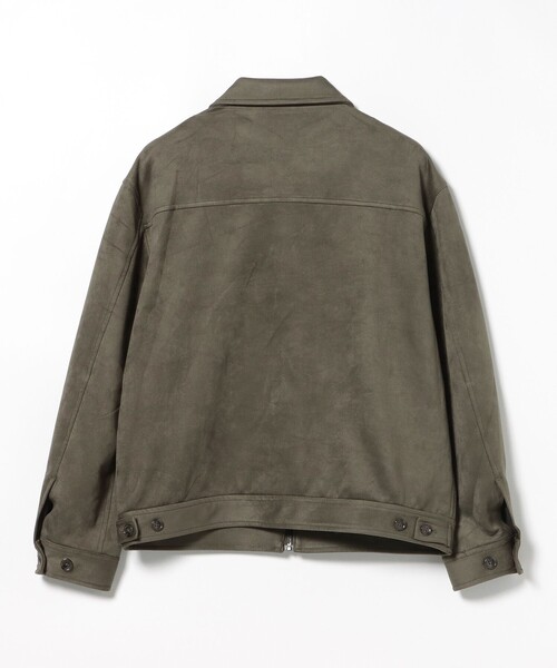 BEAMS HEART（ビームスハート）の「フェイクスエード ジップ ブルゾン