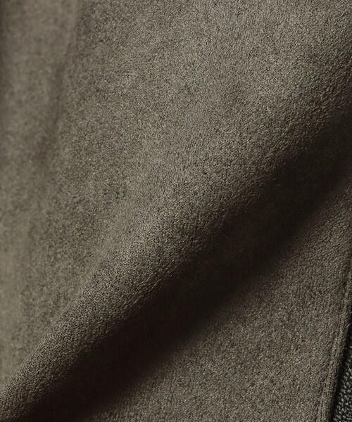 BEAMS HEART(ビームスハート)の「【完売間近】フェイクスエード ジップ ブルゾン/Faux Suede Zip-Up Blouson(ブルゾン・メンズ・ブラック/オリーブ・S/M/L)」の12枚目の写真