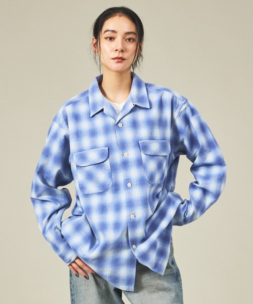 PENDLETON（ペンドルトン）の「【PENDLETON / ペンドルトン】BOARD SHIRT /ボードシャツ/オープンカラーチェックシャツ（シャツ/ブラウス・メンズ・ブラック系その他/ブルー系その他/ブルー系その他2/イエロー系その他/ピンク系その他/ブラウン系その他・M/L）」の16枚目の写真