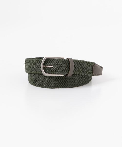 SENSE OF PLACE by URBAN RESEARCH（センスオブプレイスバイアーバンリサーチ）の「ゴムメッシュベルト（ベルト・メンズ・ブラック/ブラウン/カーキ・ONE）」の3枚目の写真