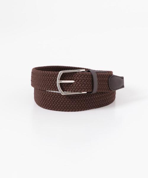 SENSE OF PLACE by URBAN RESEARCH（センスオブプレイスバイアーバンリサーチ）の「ゴムメッシュベルト（ベルト・メンズ・ブラック/ブラウン/カーキ・ONE）」の6枚目の写真