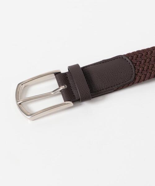 SENSE OF PLACE by URBAN RESEARCH（センスオブプレイスバイアーバンリサーチ）の「ゴムメッシュベルト（ベルト・メンズ・ブラック/ブラウン/カーキ・ONE）」の7枚目の写真