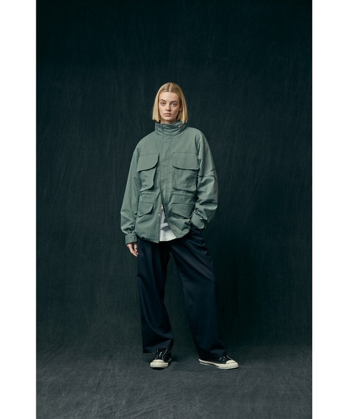 WHIZLIMITED(ウィズリミテッド)の「SUBMARINE JACKET(ミリタリージャケット・メンズ・ブラック/オリーブ・MEDIUM/LARGE)」の9枚目の写真
