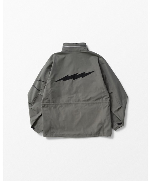 WHIZLIMITED(ウィズリミテッド)の「SUBMARINE JACKET(ミリタリージャケット・メンズ・ブラック/オリーブ・MEDIUM/LARGE)」の4枚目の写真