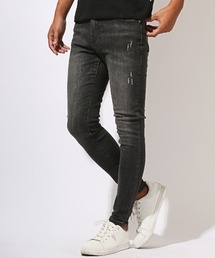 キャロットスキニーデニムパンツ