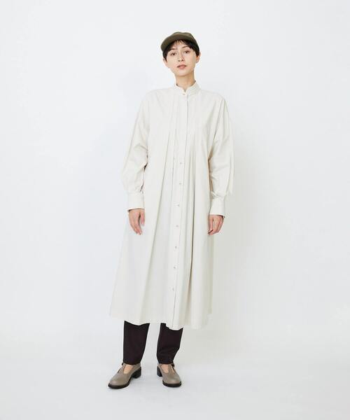 LOISIR（ロワズィール）の「コットンポプリンシャツワンピース（シャツワンピース・レディース・ネイビー/ベージュ/ブラウン・FREE）」の18枚目の写真