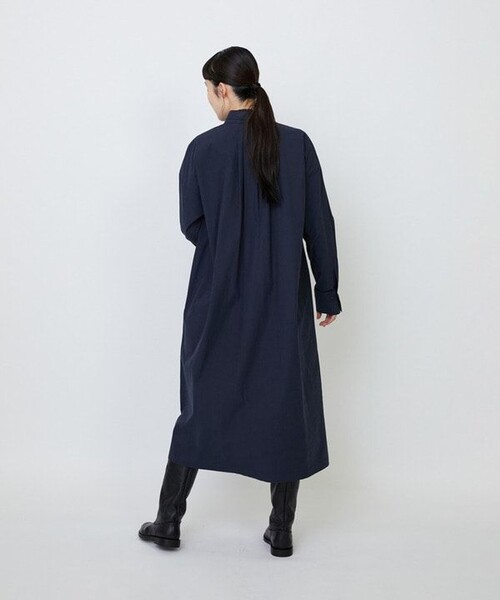 LOISIR(ロワズィール)の「コットンポプリンシャツワンピース(シャツワンピース・レディース・ネイビー/ベージュ/ブラウン・FREE)」の16枚目の写真