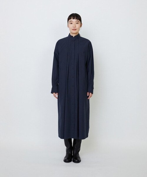 LOISIR(ロワズィール)の「コットンポプリンシャツワンピース(シャツワンピース・レディース・ネイビー/ベージュ/ブラウン・FREE)」の17枚目の写真