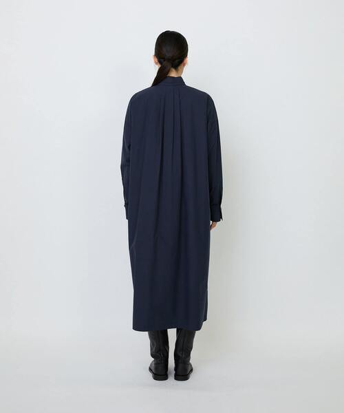LOISIR（ロワズィール）の「コットンポプリンシャツワンピース（シャツワンピース・レディース・ネイビー/ベージュ/ブラウン・FREE）」の22枚目の写真