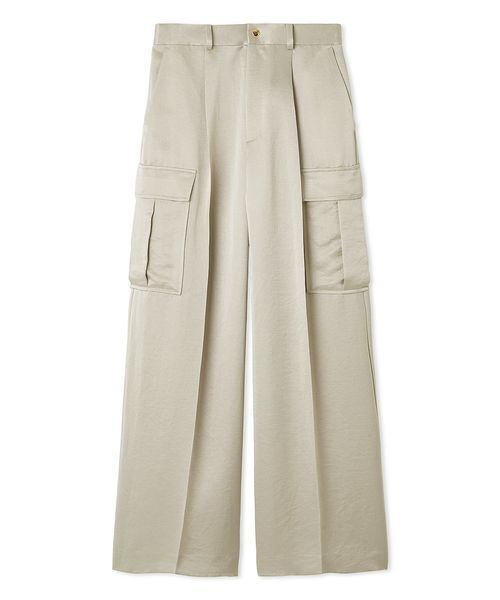 FRAY I.D（フレイアイディー）の「サテンカーゴパンツ（その他パンツ・レディース・ライトベージュ/ブラック/ブラウン・1/0）」の14枚目の写真