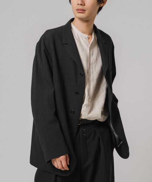 ETS.MATERIAUX マテリオ　ロングコート ETS.MATERIAUX(マテリオ) ウール/シルク サック コート（その他