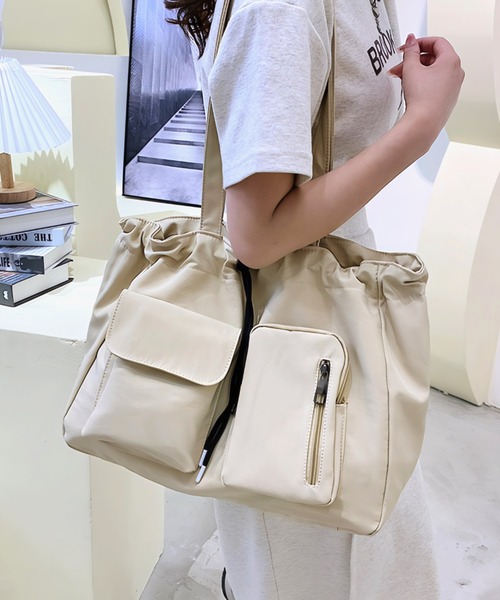 yuu☆巾着袋 楽天市場】【武藤】和柄巾着袋 さくら/鮫肌小肌/縦雫/焦茶/桜