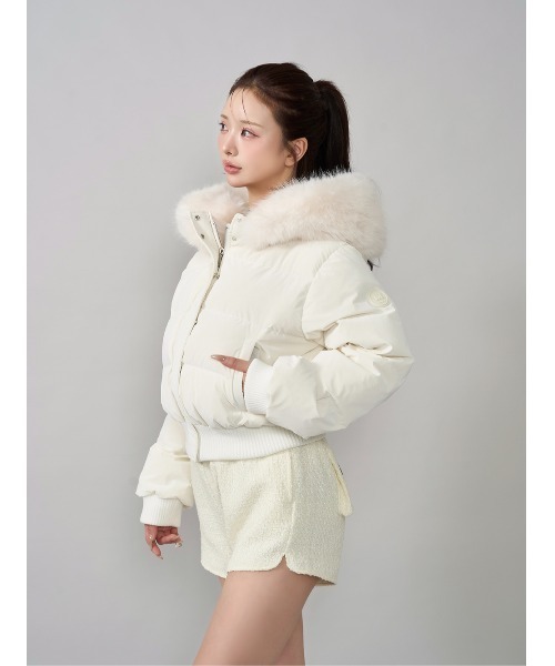 試着のみ✨Darich（ダーリッチ） レディショートダウンコートジャケット レディショートダウンジャケット（ダウンジャケット/コート