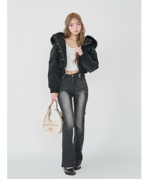 レディショートダウンジャケット（ダウンジャケット/コート