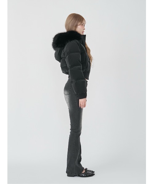 試着のみ✨Darich（ダーリッチ） レディショートダウンコートジャケット レディショートダウンジャケット（ダウンジャケット/コート