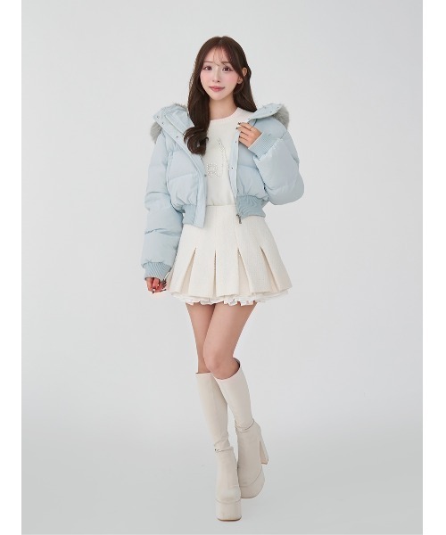 Darich レディショートダウンコート レディショートダウンジャケット（ダウンジャケット/コート