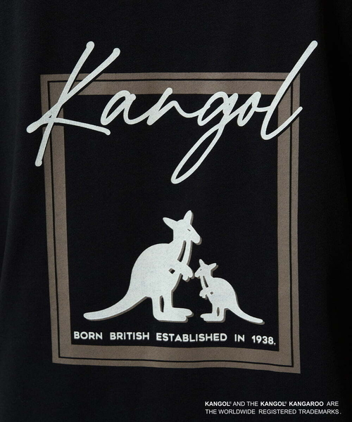 a.v.v(アーヴェヴェ)の「KANGOLスクエアプリントロングシルエットカットソー(Tシャツ/カットソー・メンズ・ホワイト/ブラック・46/48)」の22枚目の写真