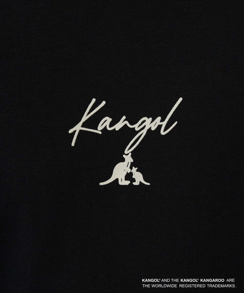 a.v.v(アーヴェヴェ)の「KANGOLスクエアプリントロングシルエットカットソー(Tシャツ/カットソー・メンズ・ホワイト/ブラック・46/48)」の3枚目の写真