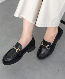 【INTER-CHAUSSURES】ラウンドトウビットローファー(I51628)