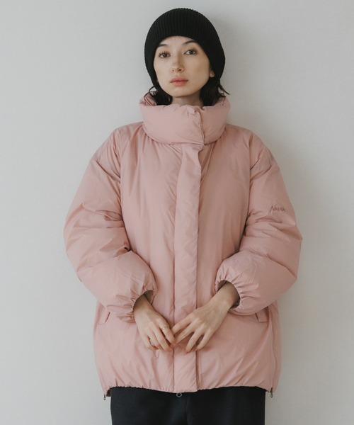 NANGA/ナンガ STAND COLLAR DOWN JACKET W 比翼仕立て ダブルジップ