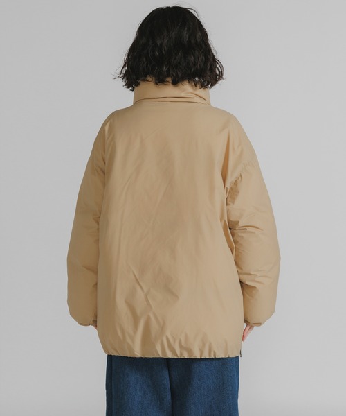 NANGA/ナンガ STAND COLLAR DOWN JACKET W 比翼仕立て ダブルジップ