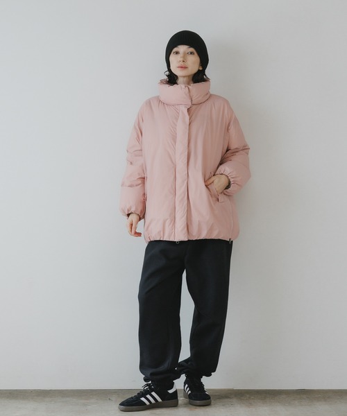 NANGA/ナンガ STAND COLLAR DOWN JACKET W 比翼仕立て ダブルジップ