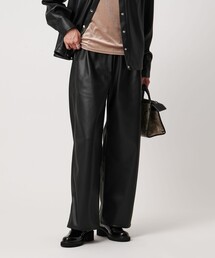CINOH | 【別注】＜CINOH＞レザーライク パンツ(その他パンツ)