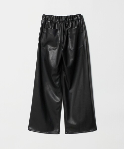 CINOH（チノ）の「【別注】＜CINOH＞レザーライク パンツ（その他パンツ・レディース・ブラック/ブラウン系・36/38）」の22枚目の写真