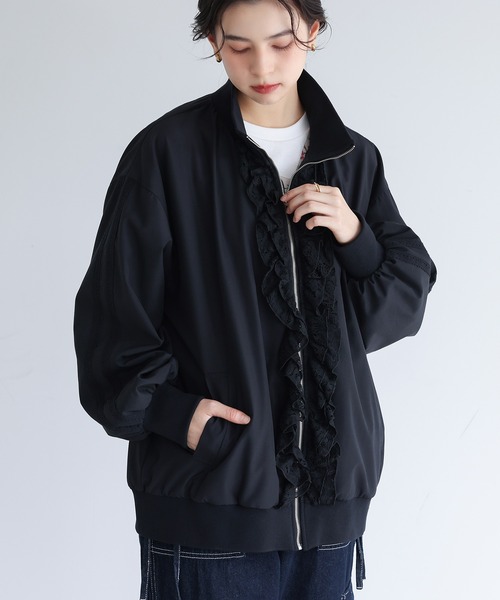 somari imagination（ソマリ イマジネーション）の「『レースフリルブルゾン』（ブルゾン・レディース・オフホワイト/ブラック・FREE）」の18枚目の写真